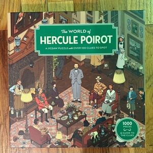 Hercule Poirot Mystery Jigsaw Puzzle - 1000 Pieces